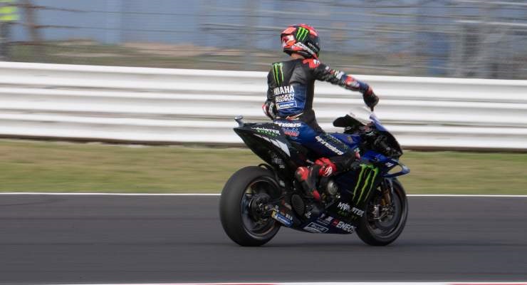 Quartararo in pista (Foto di Mirco Lazzari gp/Getty Images)