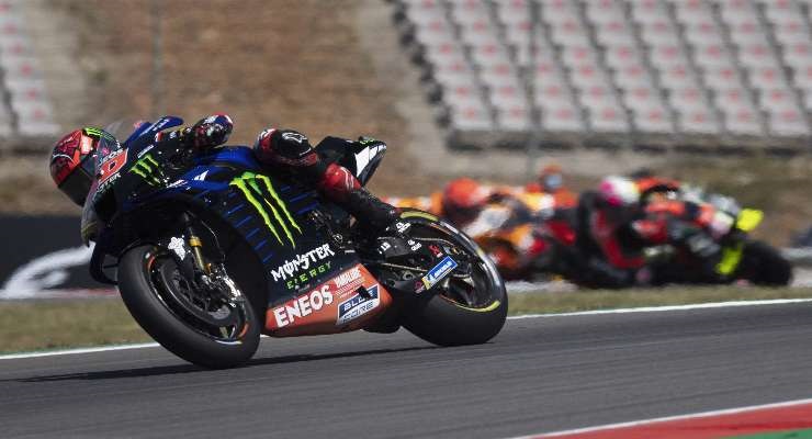 Fabio Quartararo, dominatore dell'ultimo Gp di Portogallo (Foto di Mirco Lazzari gp/Getty Images)