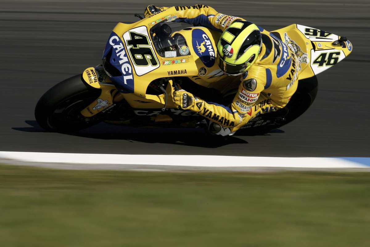 Valentino Rossi nel 2006 (Foto di Robert Cianflone/Getty Images)