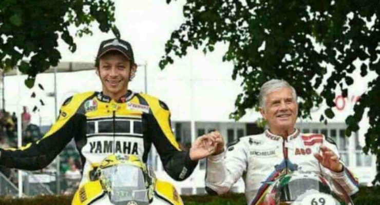 Rossi e Agostini (Foto Twitter)