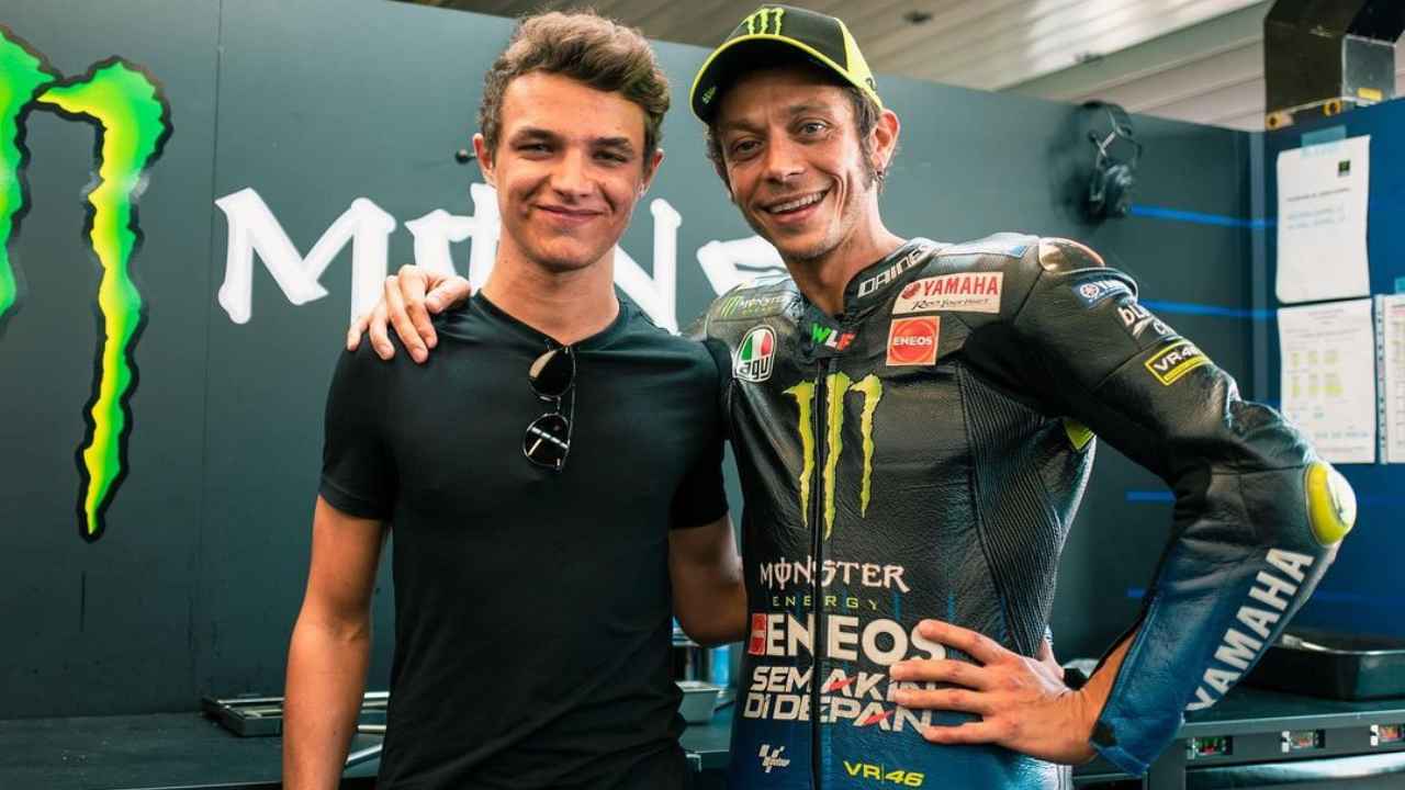 Valentino Rossi Lando Norris