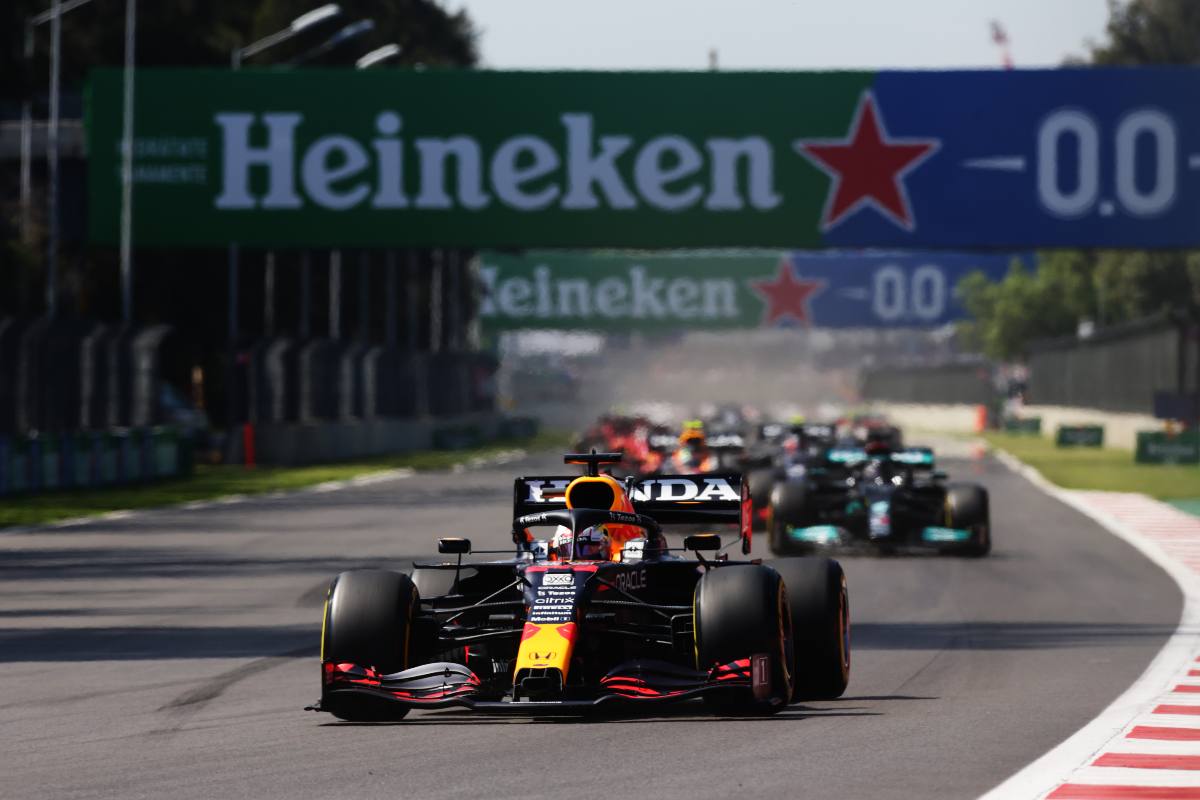 Max Verstappen durante il Gp del Messico (Foto di Peter Fox/Getty Images)