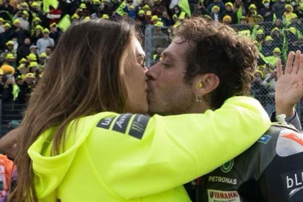 Francesca Sofia Novello e Valentino Rossi