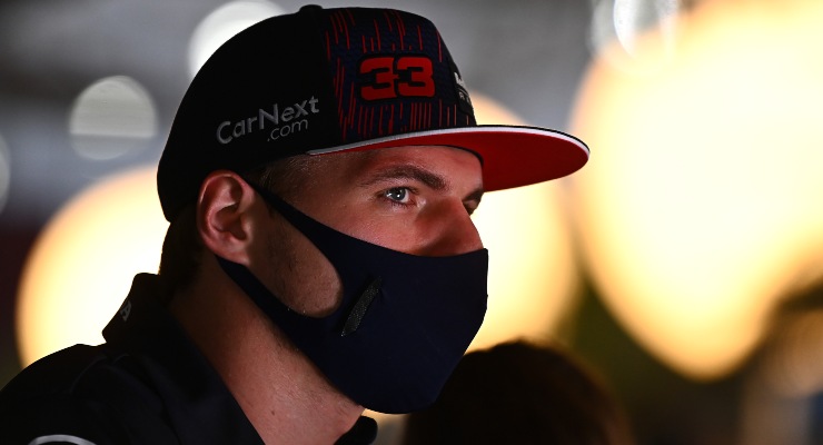 Max Verstappen nel paddock alla vigilia del Gran Premio del Qatar di F1 2021 a Losail