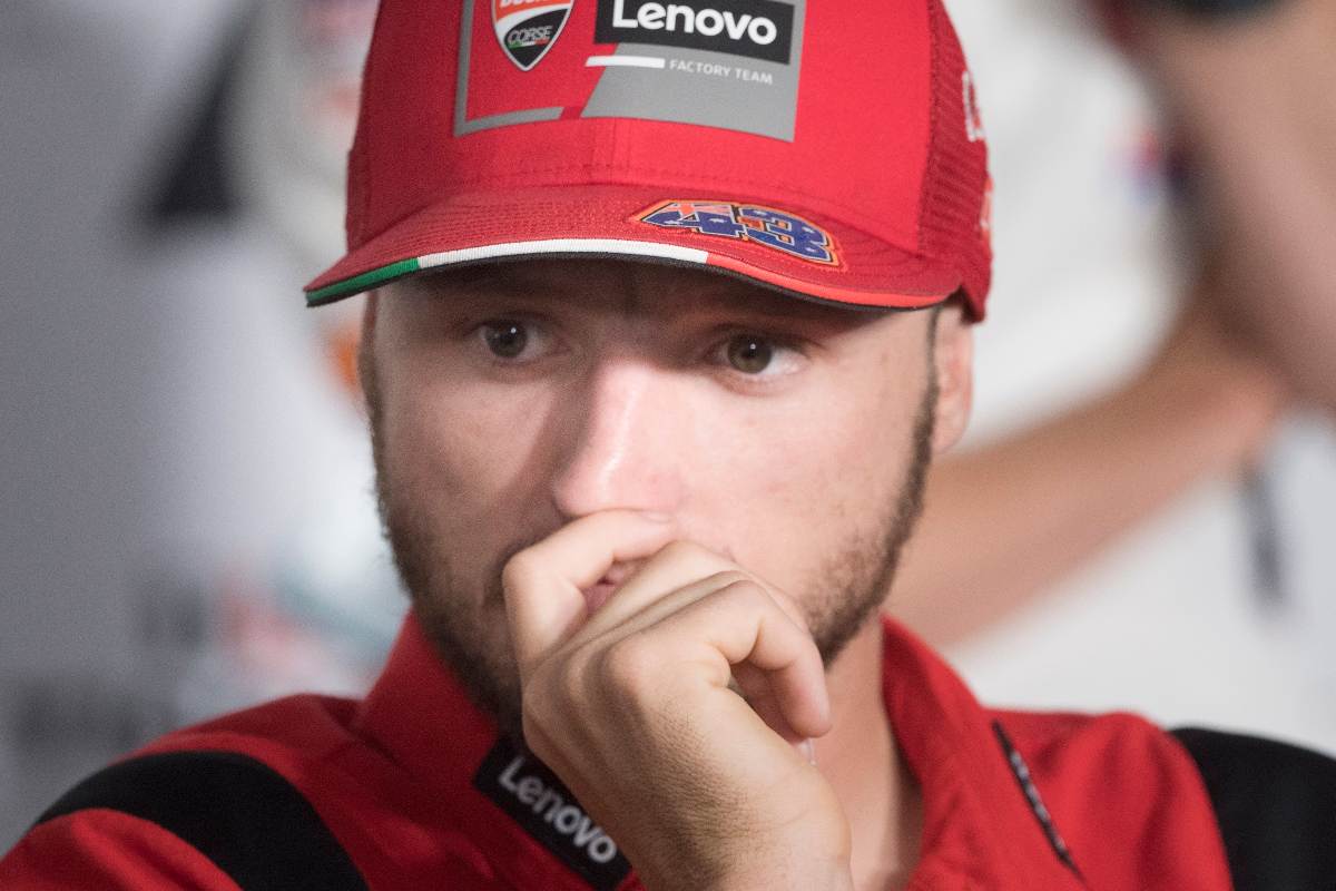 Miller in conferenza stampa (foto Mirco Lazzari gp/Getty Images)