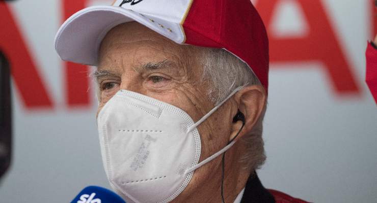 Agostini nel paddock (foto di Mirco Lazzari gp/Getty Images)