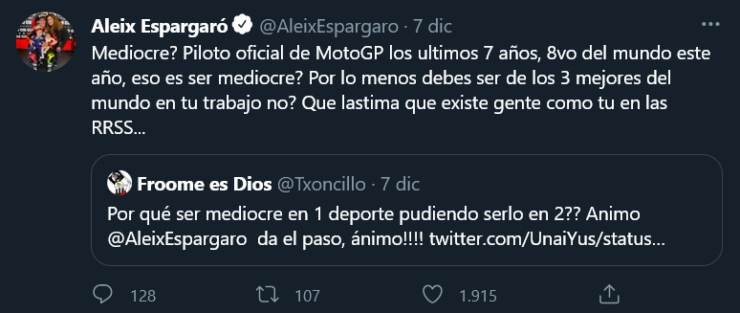 Aleix Espargaro mediocre