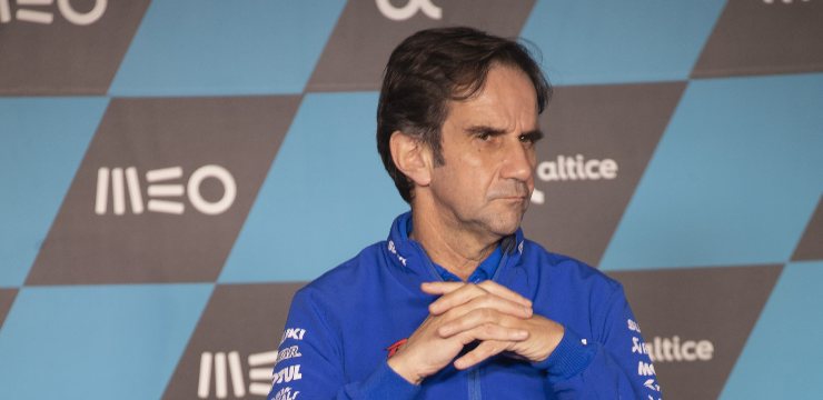 Davide Brivio ai tempi della Suzuki (foto di Mirco Lazzari gp/Getty Images)