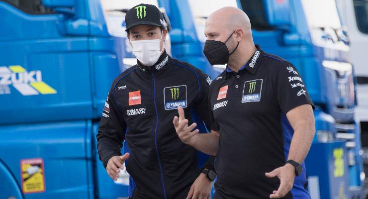 Morbidelli in giro per il paddock (foto di Mirco Lazzari gp/Getty Images)