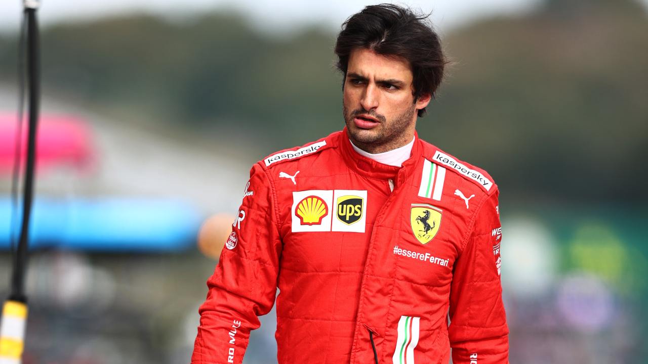 Carlos Sainz alla prima stagione in Ferrari (Foto Getty Images)