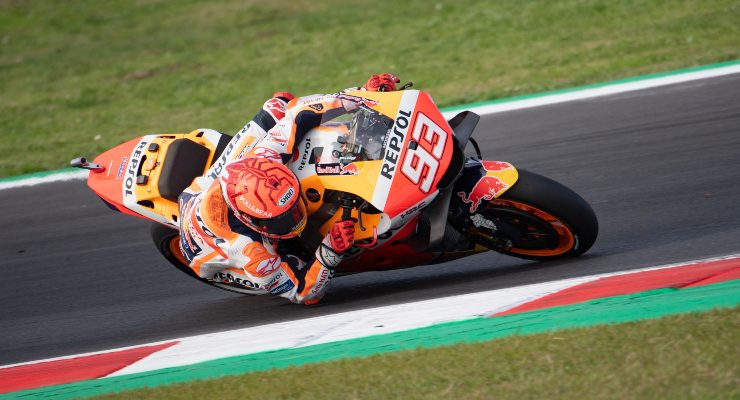 Marc Marquez in sella alla Honda (Foto Getty Images )