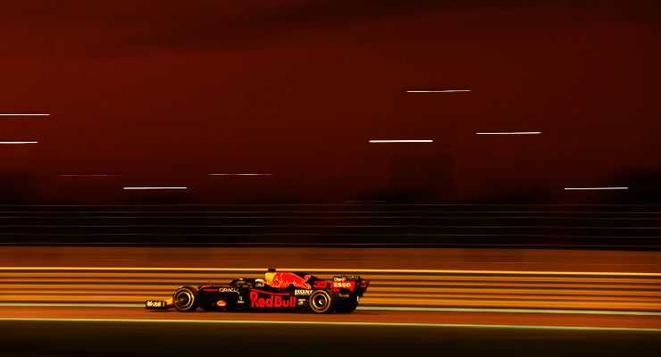 Verstappen durante le Prove Libere (Foto Getty Images