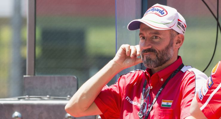 Biaggi durante le qualifiche del GP di Valencia (Foto Getty Images)