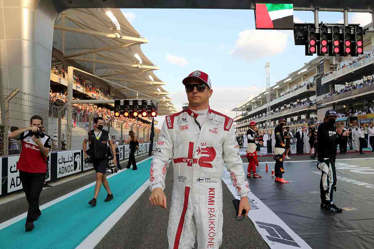 Kimi Raikkonen ad Abu Dhabi (foto di Kamran Jebreili - Pool/Getty Images)
