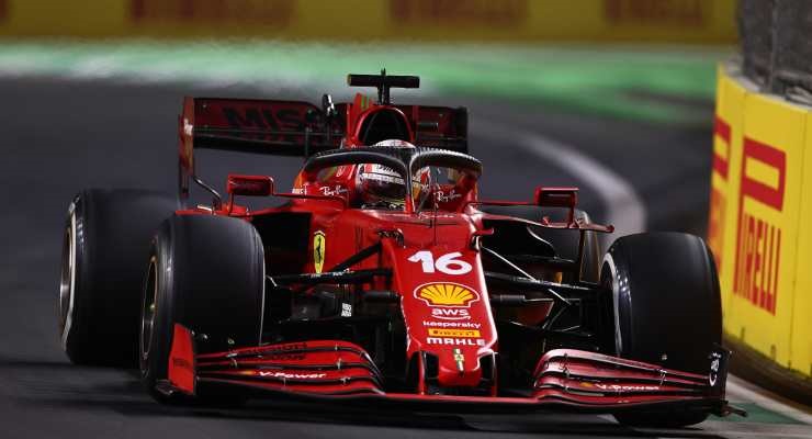 Charles Leclerc, al terzo anno di Ferrari (foto di Mark Thompson/Getty Images)