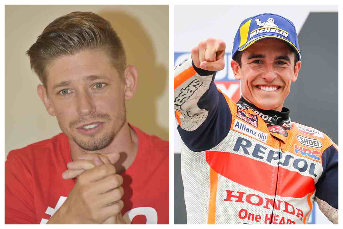 Marc Marquez e Casey Stoner (LaPresse)