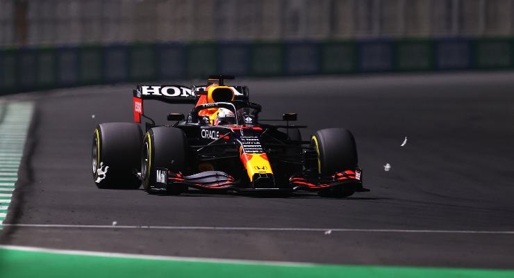 Max Verstappen a Jeddah (foto di Lars Baron/Getty Images)