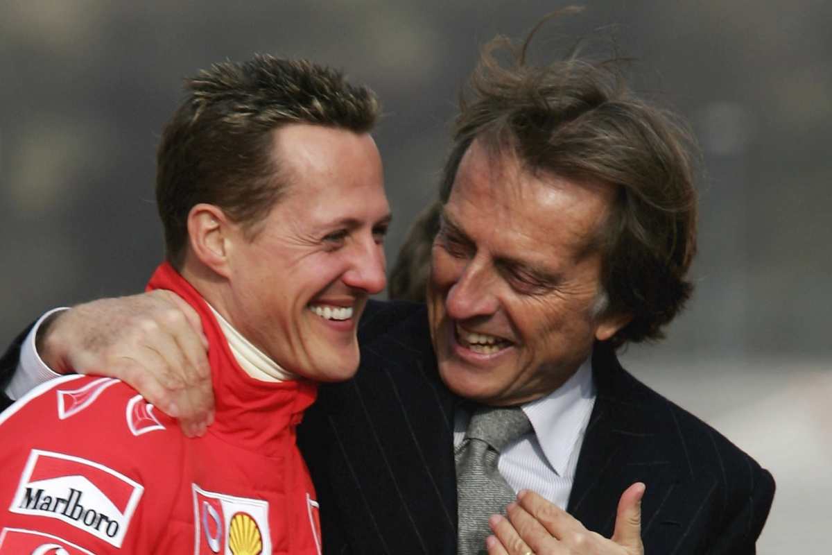 Montezemolo e Schumacher (GettyImages)