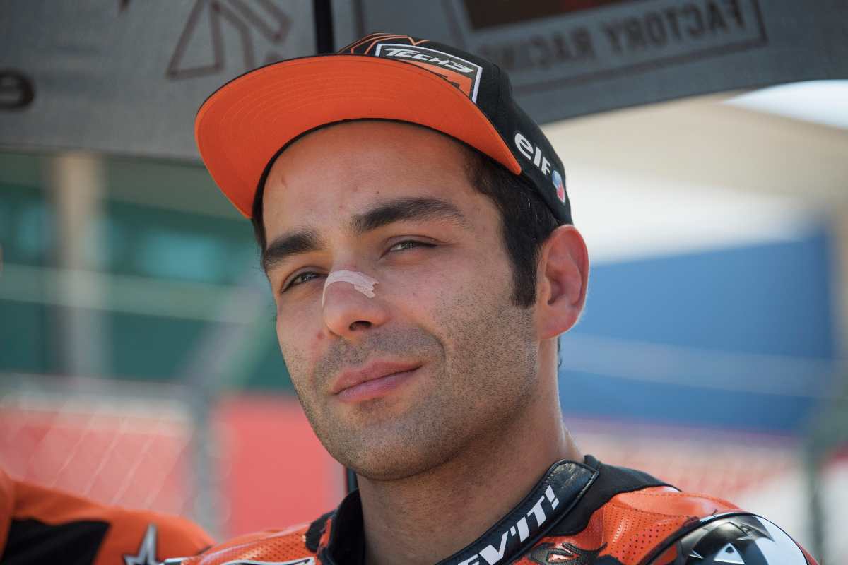 Danilo Petrucci, l'ultimo anno in MotoGP con KTM (foto di Mirco Lazzari gp/Getty Images)