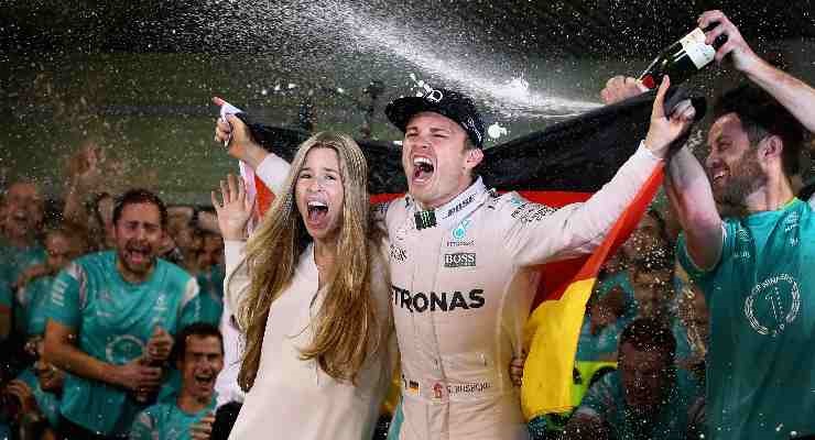 Nico Rosberg, che nel 2016 vinse ad Abu Dhabi il titolo (foto di Clive Mason/Getty Images)