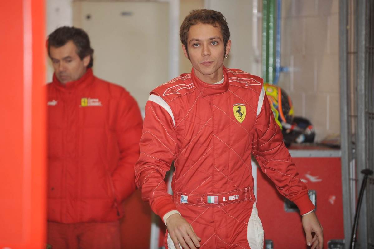 Valentino Rossi (Foto Ferrari)