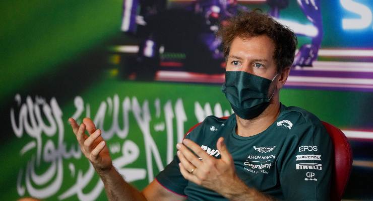 Sebastian Vettel (foto di Hassan Ammar - Pool/Getty Images)