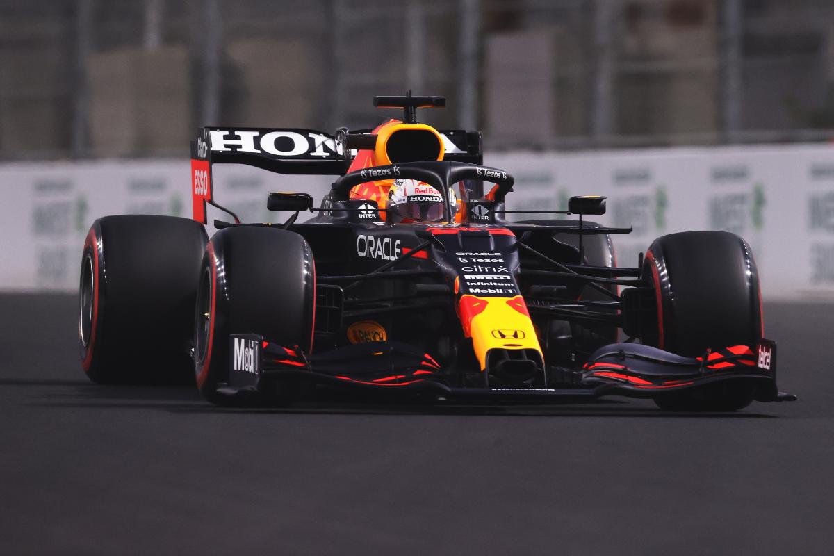 Max Verstappen in Arabia Saudita (foto di Lars Baron/Getty Images)