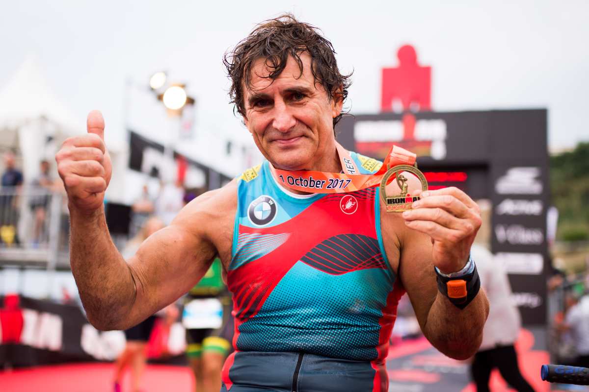 Alex Zanardi (foto di Alex Caparros/Getty Images for IRONMAN)