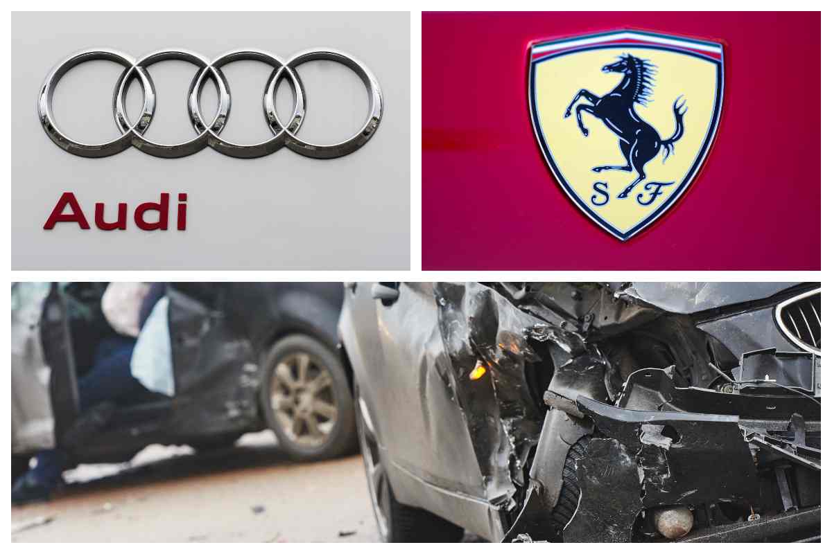 Audi e Ferrari (AdobeStock)