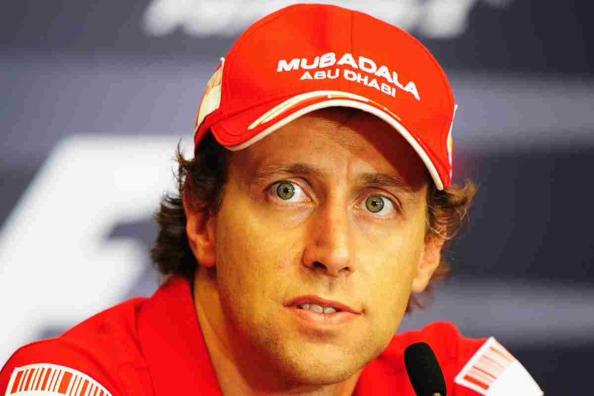 Luca Badoer ai tempi della Ferrari (foto di Clive Mason/Getty Images)