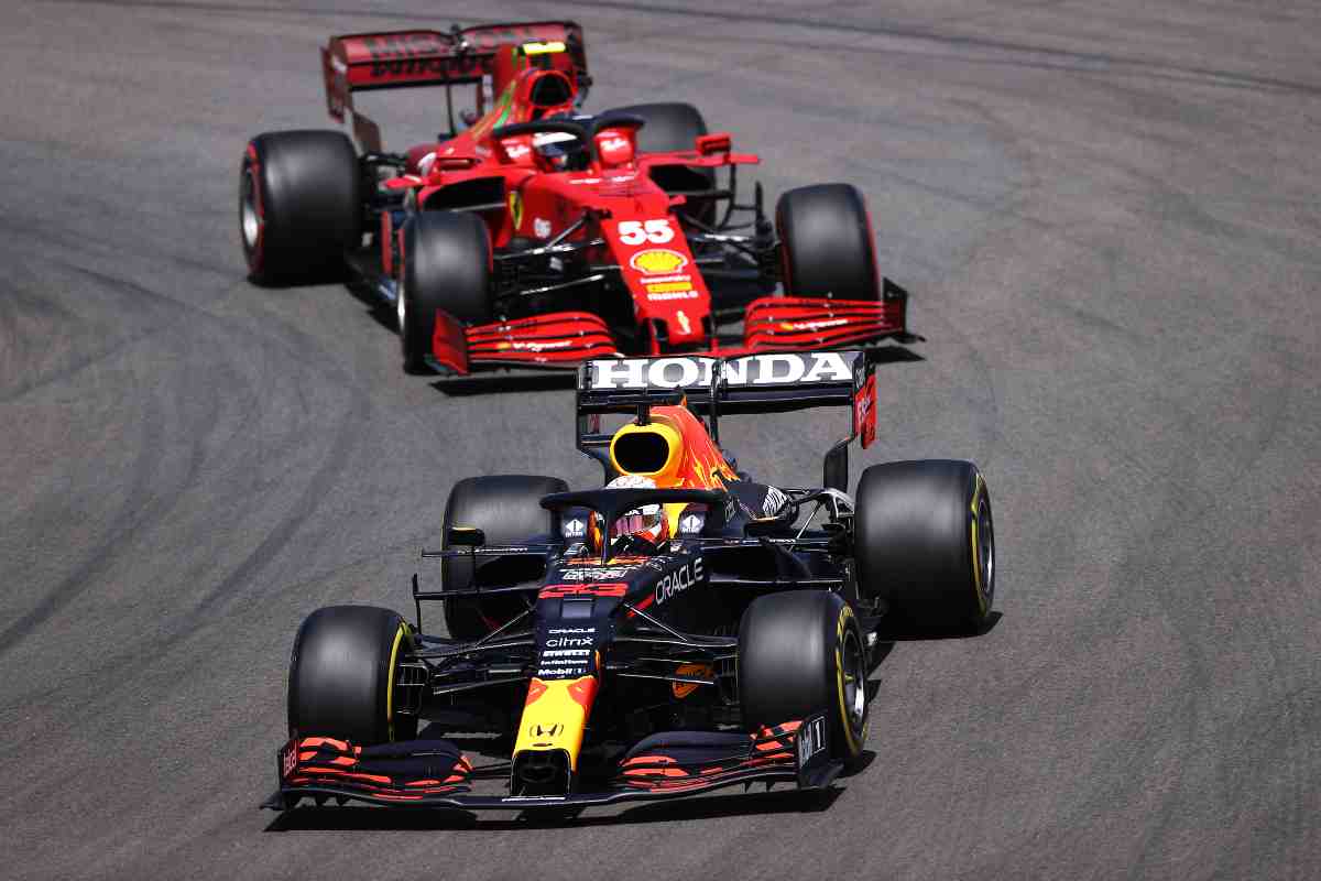 F1 Red Bull e Ferrari (GettyImages)