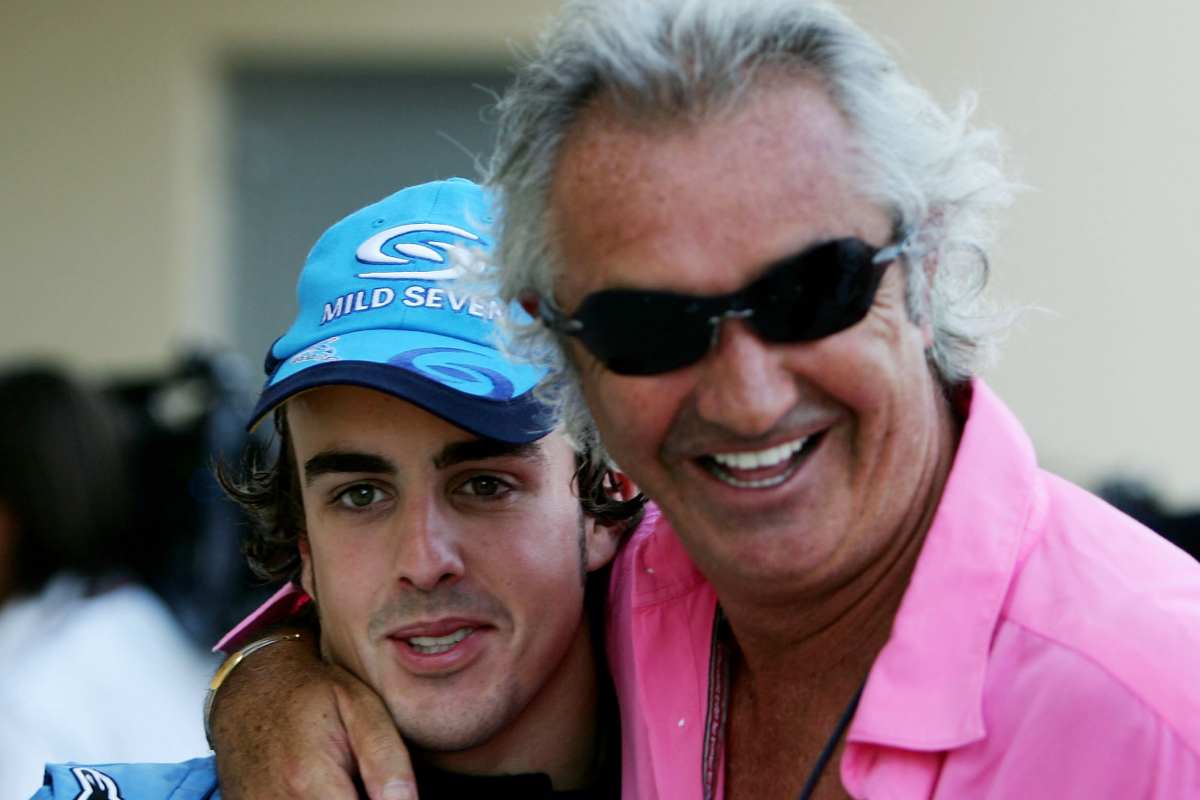 Fernando Alonso e Flavio Briatore (GettyImages)