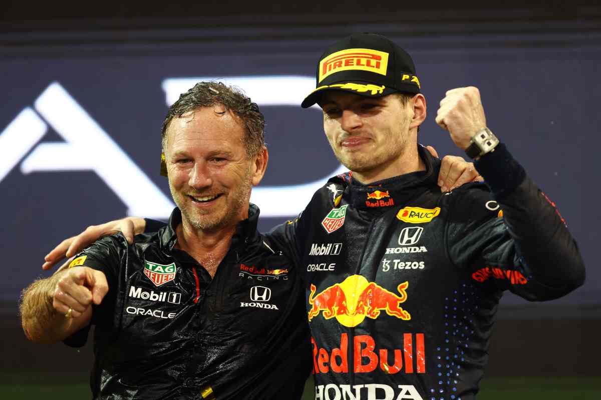 Max Verstappen e Chris Horner (GettyImages)