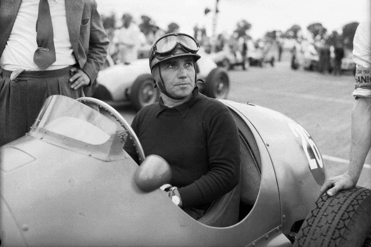 Piero Taruffi (foto di Stroud/Express/Getty Images)