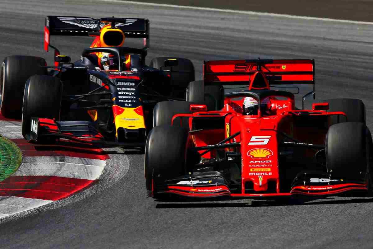 Red Bull e Ferrari (GettyImages)