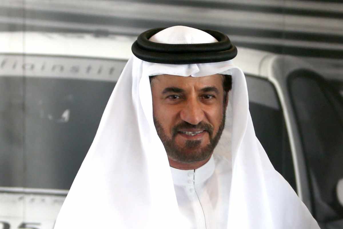 Il presidente FIA Mohammed Bin Sulayem (foto di Warren Little/Getty Images for ATCUAE)