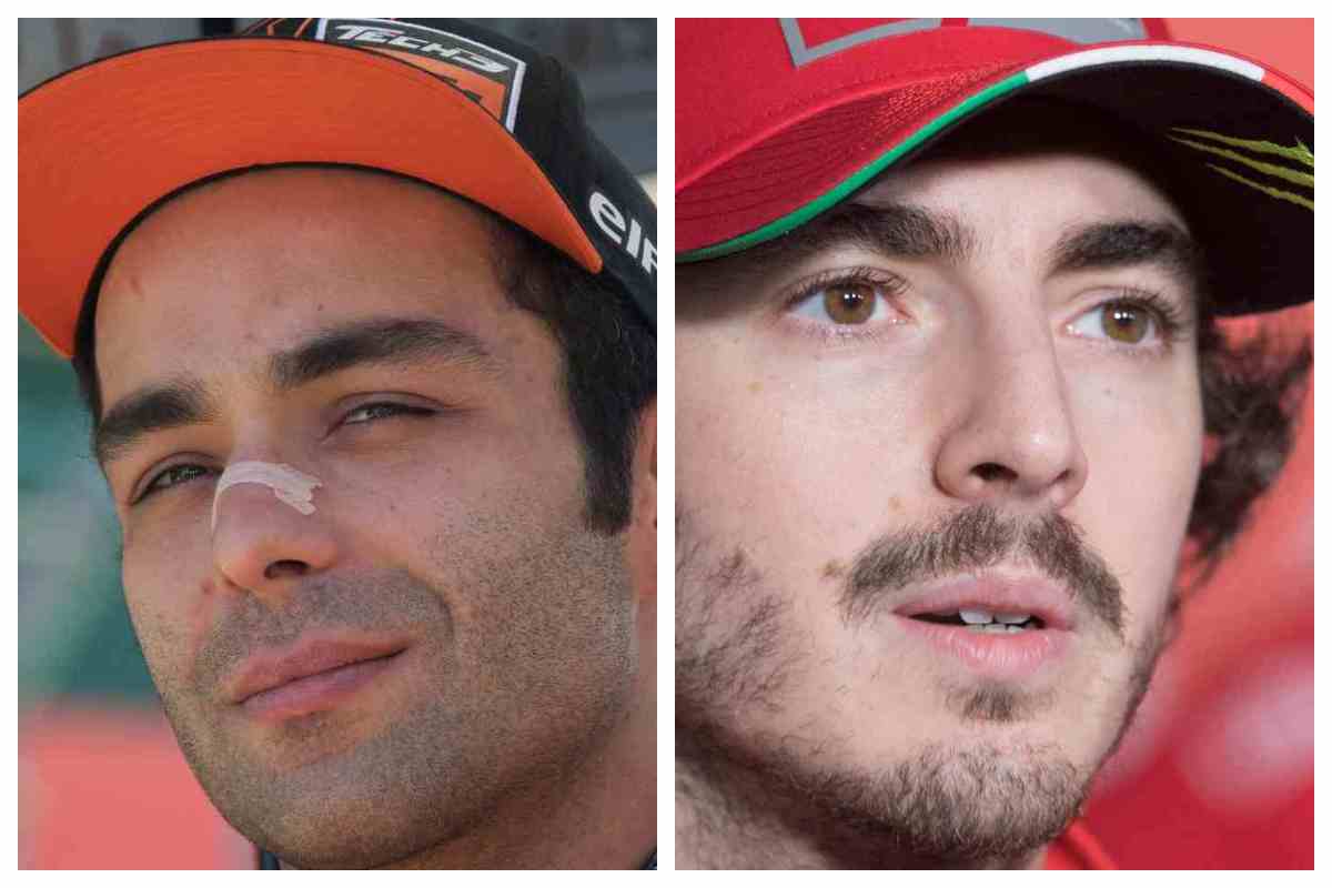 Danilo Petrucci e Pecco Bagnaia (foto di Mirco Lazzari gp/Getty Images)