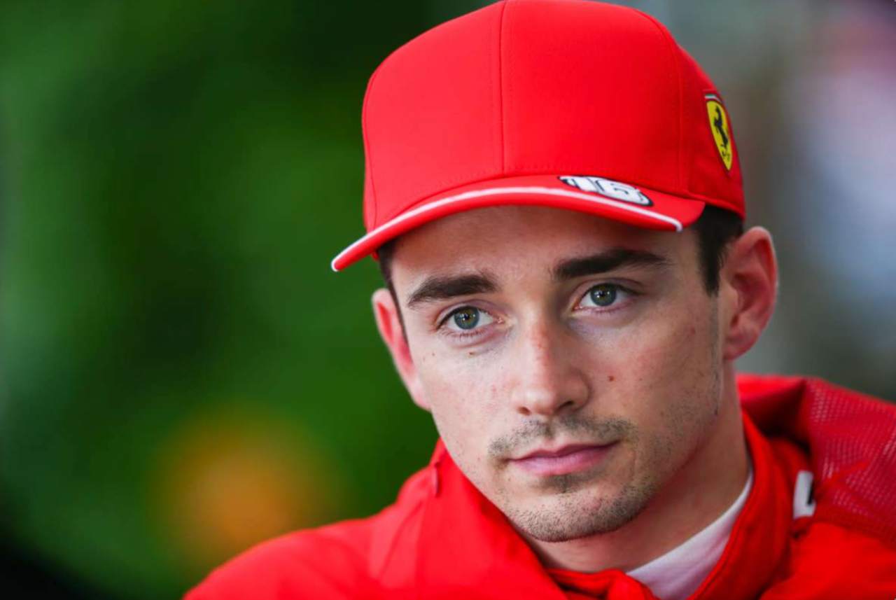 Primo piano Charles Leclerc