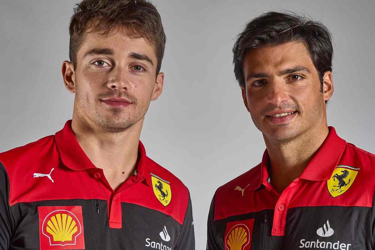 F1 Carlos Sainz e Charles Leclerc (Twitter)