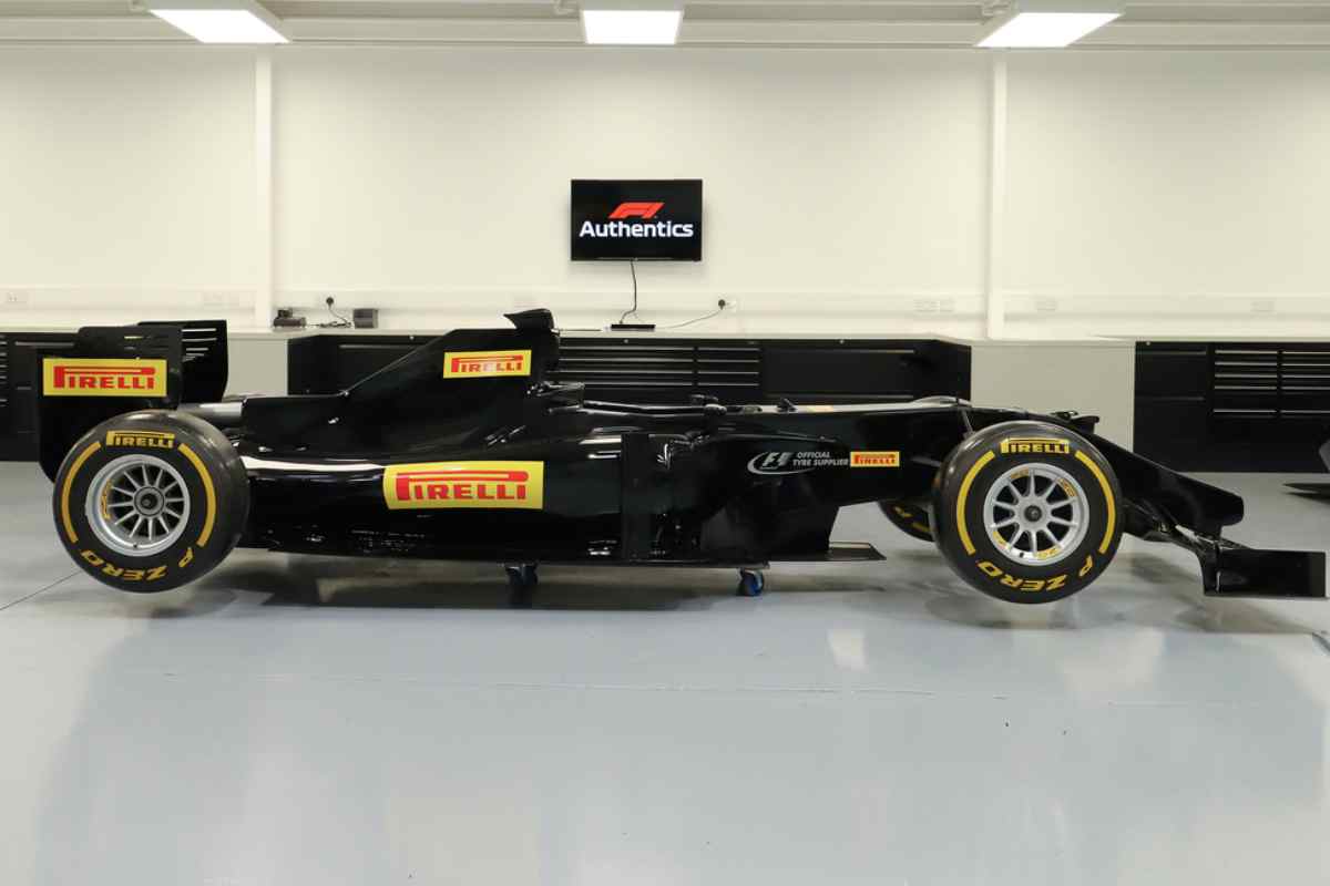 L'auto da F1 in vendita (foto ufficiale F1.com)