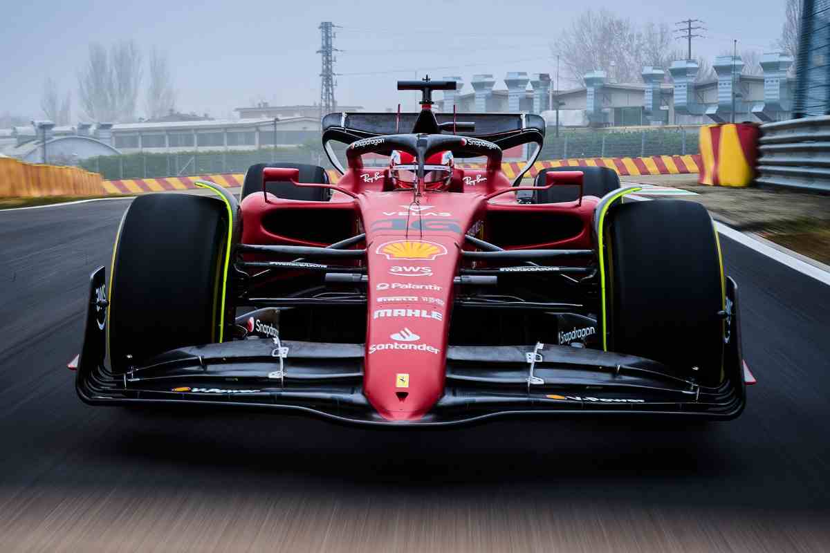 Ferrari F1-75 Leclerc (Twitter)