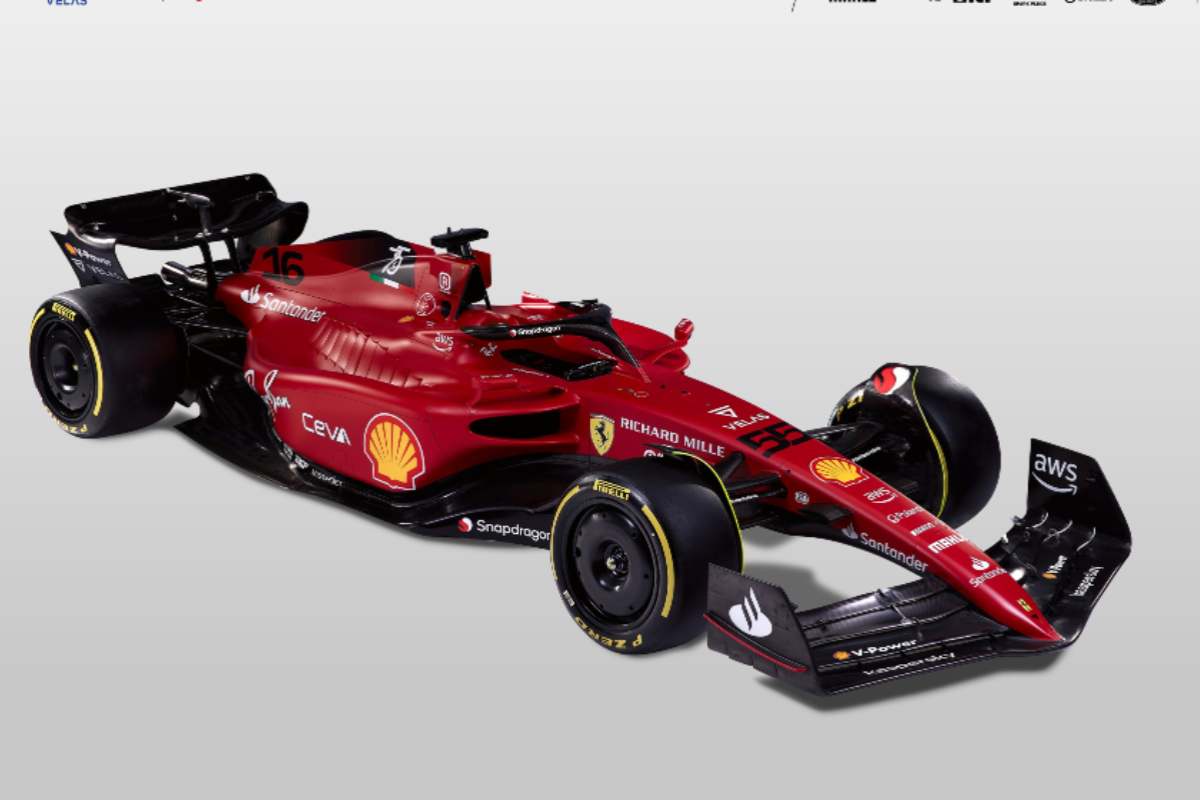 Ferrari F1-75 (Twitter)