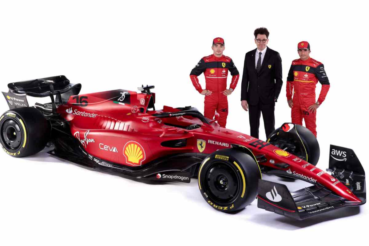 Ferrari F1-75 (Twitter)