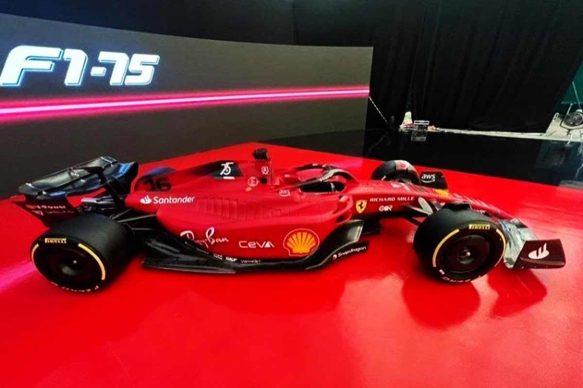 Ferrari F1-75 (Twitter)