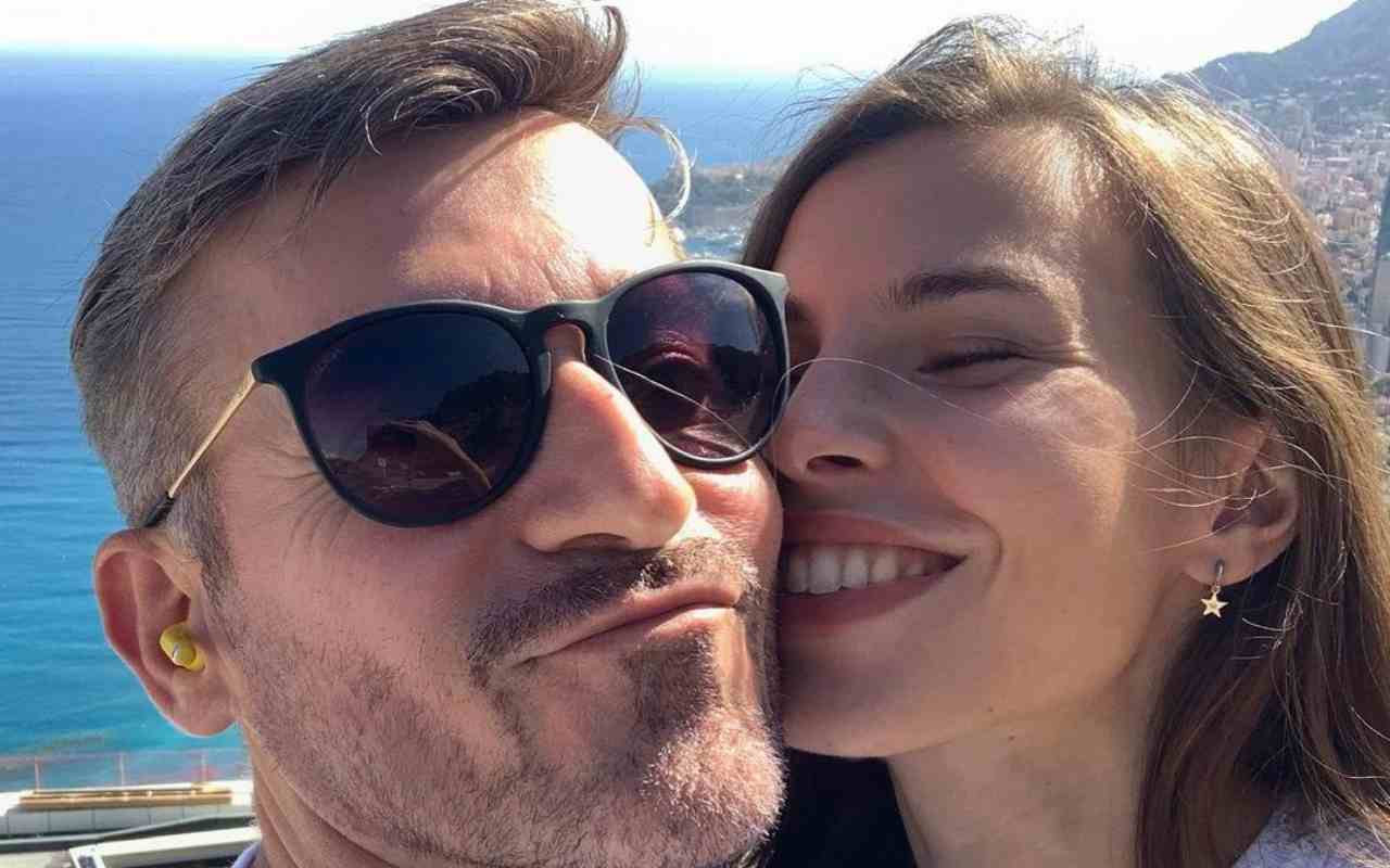 Max Biaggi e Francesca Semenza (Instagram)