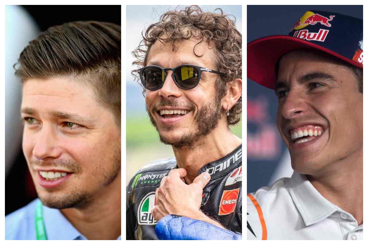 Stoner, Marquez et Rossi (photo Getty Images)