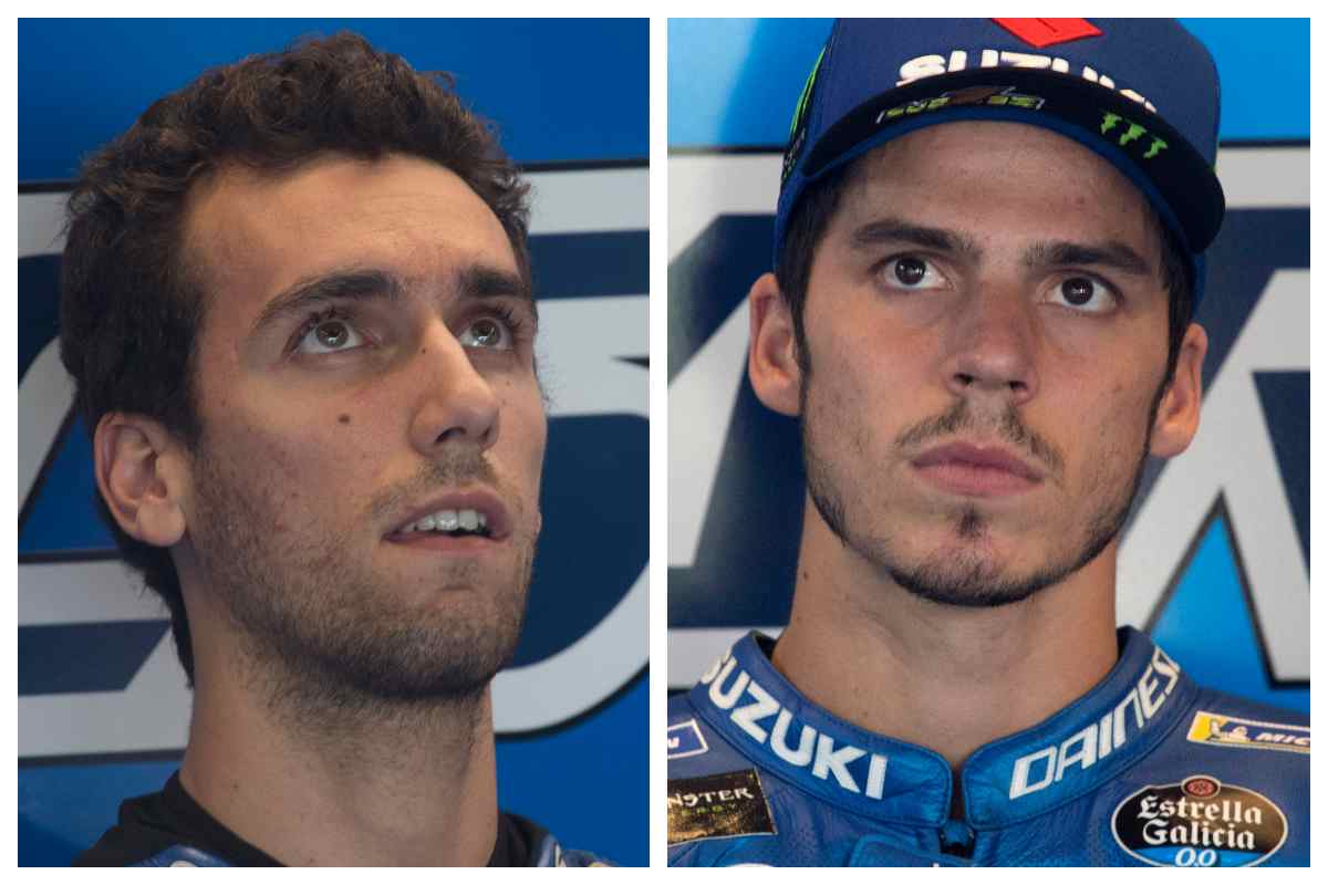 Suzuki, Alex Rins e Joan Mir (GettyImages)