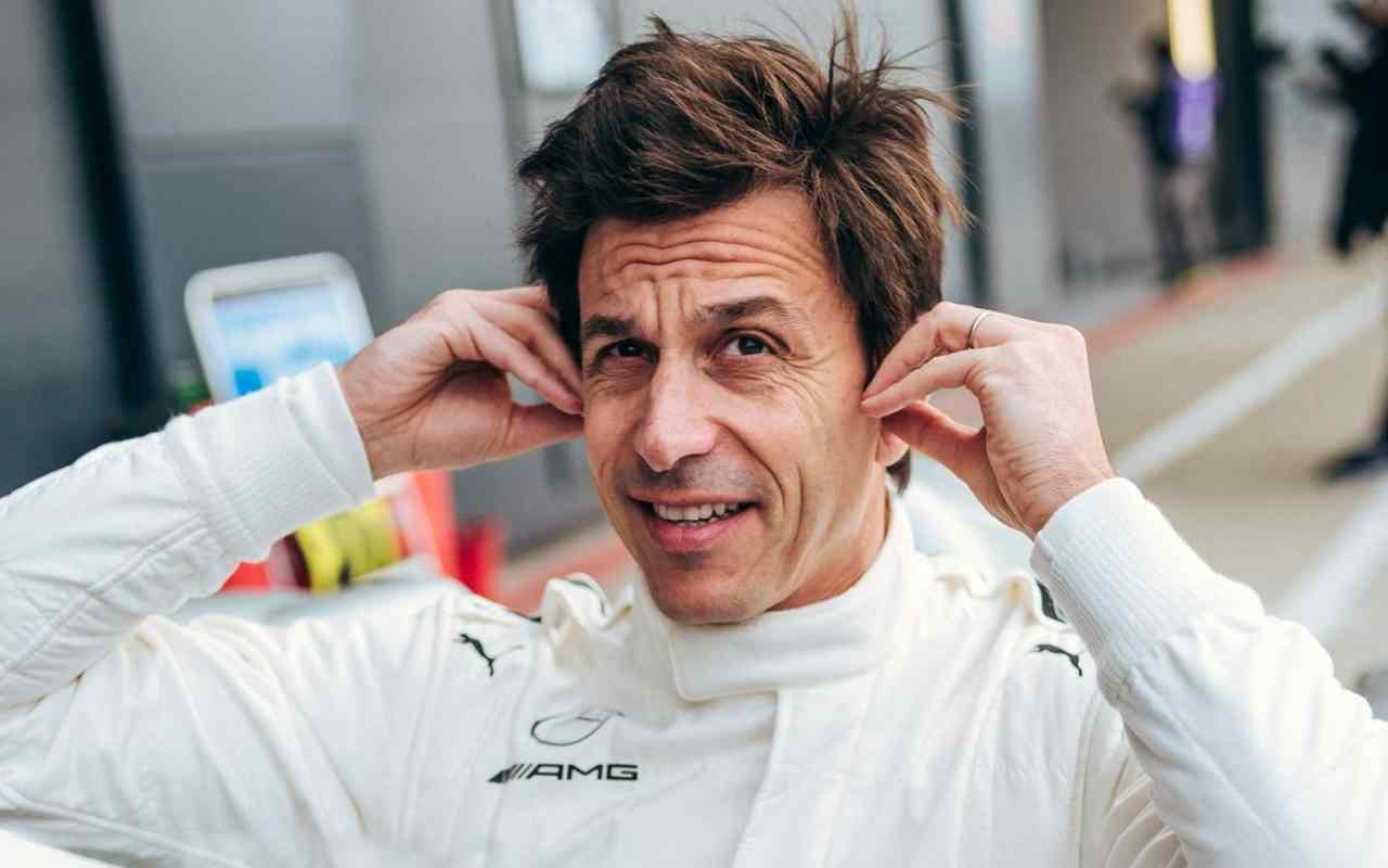 Il team principal Mercedes Toto Wolff (foto account ufficiale Mercedes)