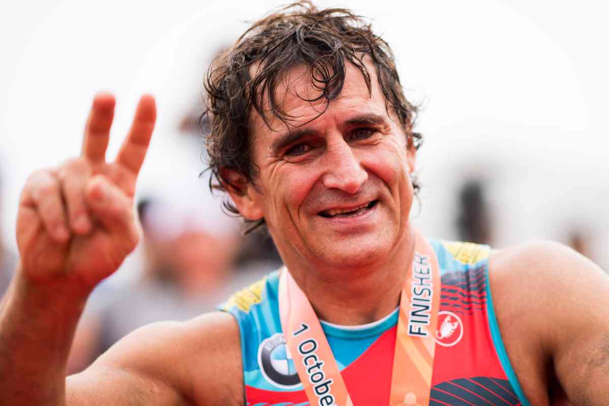 Alex Zanardi (foto di Alex Caparros/Getty Images for IRONMAN)