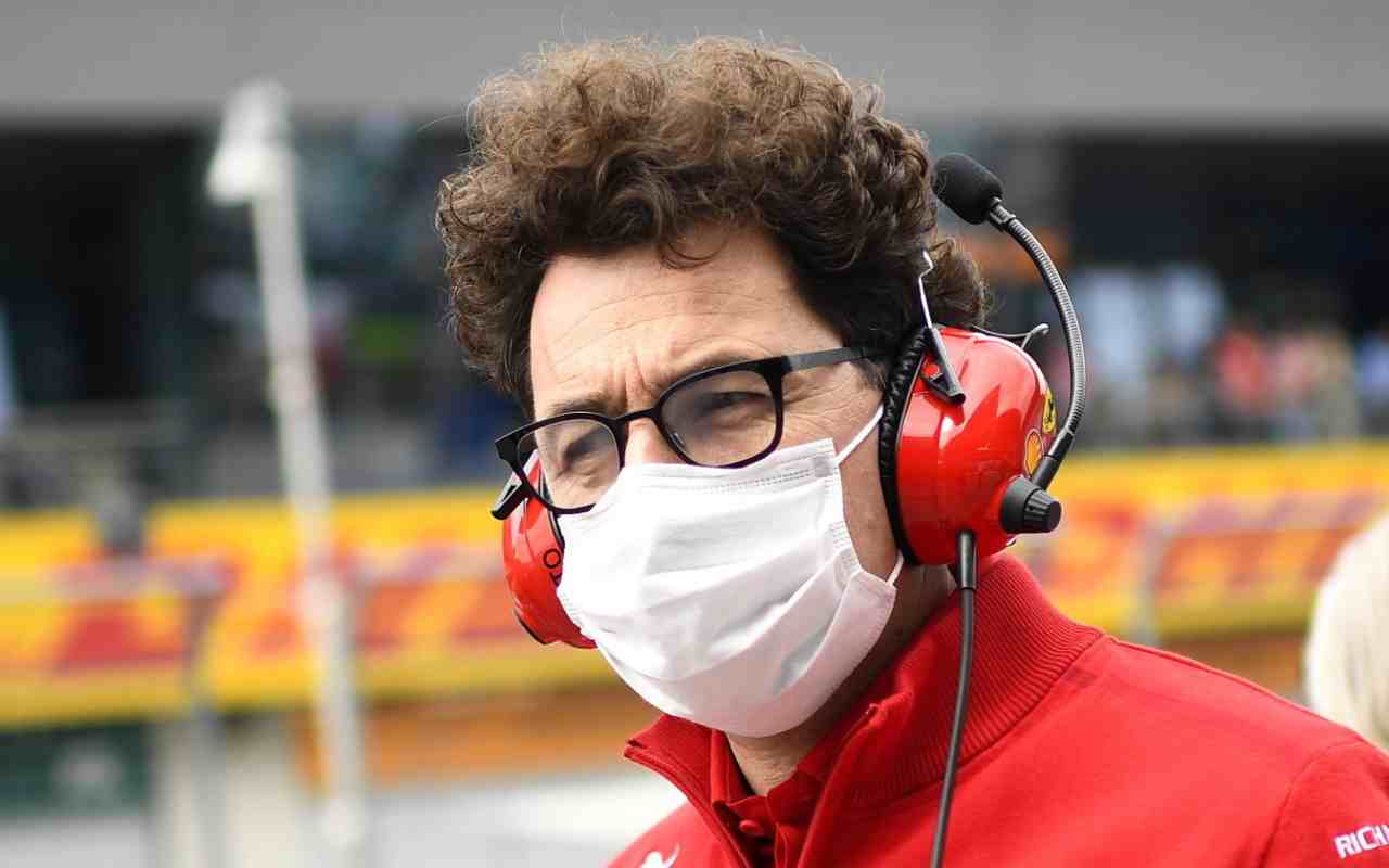 Il team principal Ferrari Mattia Binotto (foto Ansa)